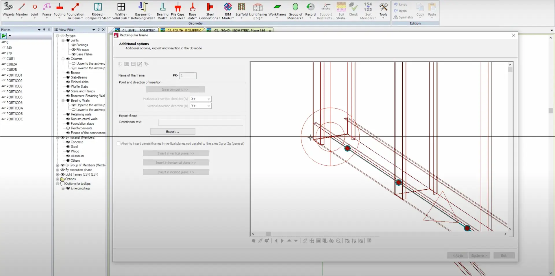 Tricalc LSF estrutura